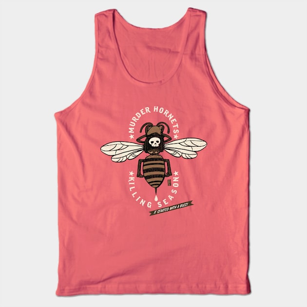 Murder Hornet Killing Season Tank Top by Thomcat23